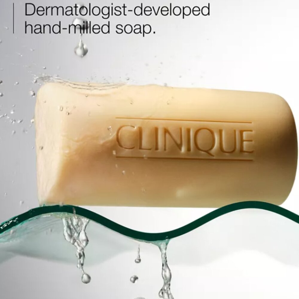 Clinique Facial Soap Bar, Mild for Dry Combination skin, 5.2 oz  NIB Ful…